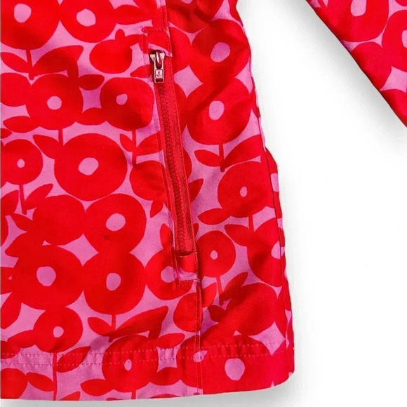 Lands’ End | Girls’ Hooded Rain Jacket (L/14) 🌺 🌧️ - Picture 3 of 10